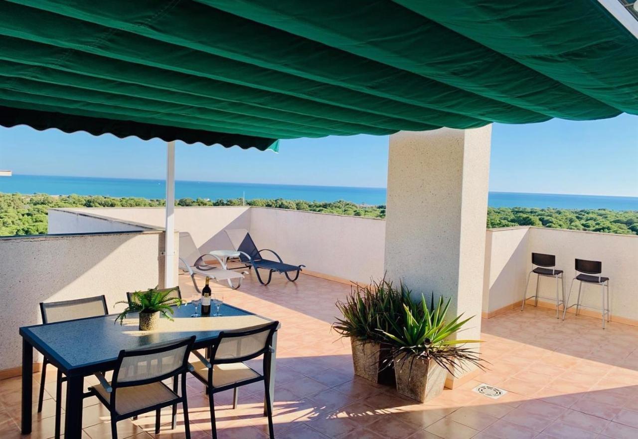 Vila Penthouse With Stunning Views Guardamar del Segura Exteriér fotografie